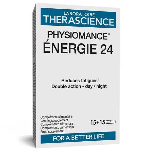 Energía 24 – Dúo 24 h día y noche con ginseng y vitaminas B | Therascience