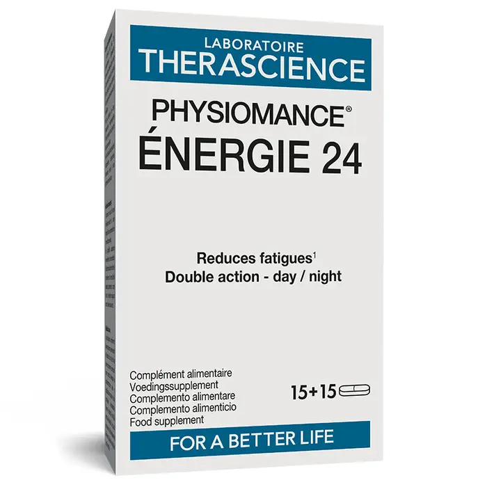 Energía 24 – Dúo 24 h día y noche con ginseng y vitaminas B | Therascience