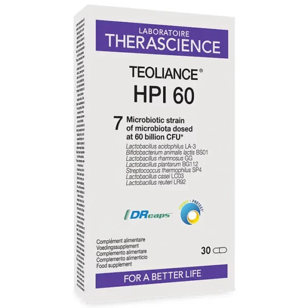 Teoliance HPI 60 – 60 mil millones UFC, 7 cepas Probio-Protect® | Therascience