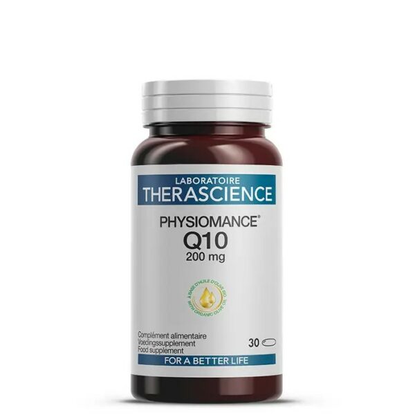 Q10 200 mg – Coenzima Q10 natural en aceite de oliva BIO | Therascience