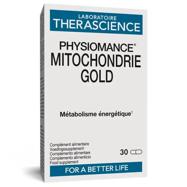 Mitocondria Gold – PQQ 10 mg, CoQ10, ALA y Ginkgo | Therascience