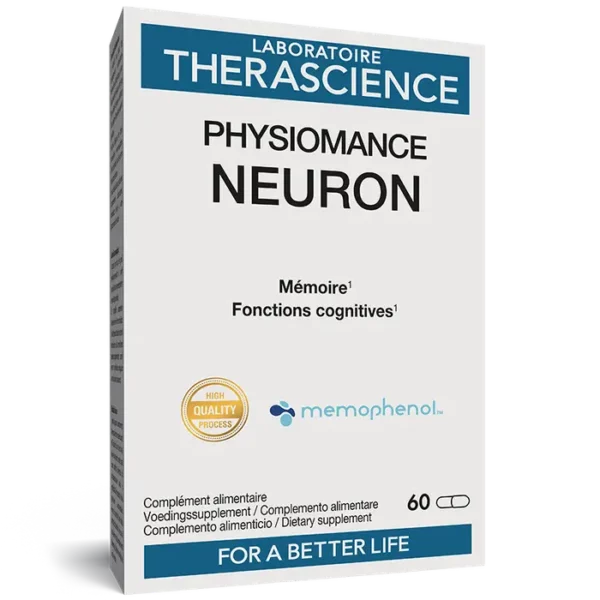 Neuron – Mémophénol™ (uva+arándano), Bacopa, Aronia y B5-B12 | Therascience