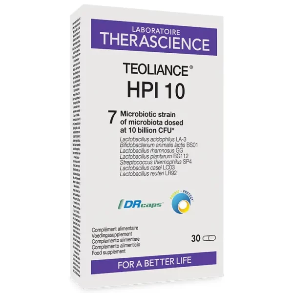 Teoliance HPI 10 – 10 mil millones UFC, 7 cepas Probio-Protect® | Therascience