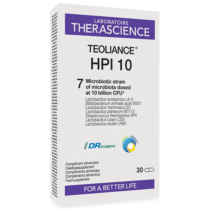 Teoliance HPI 10 – 10 mil millones UFC, 7 cepas Probio-Protect® | Therascience