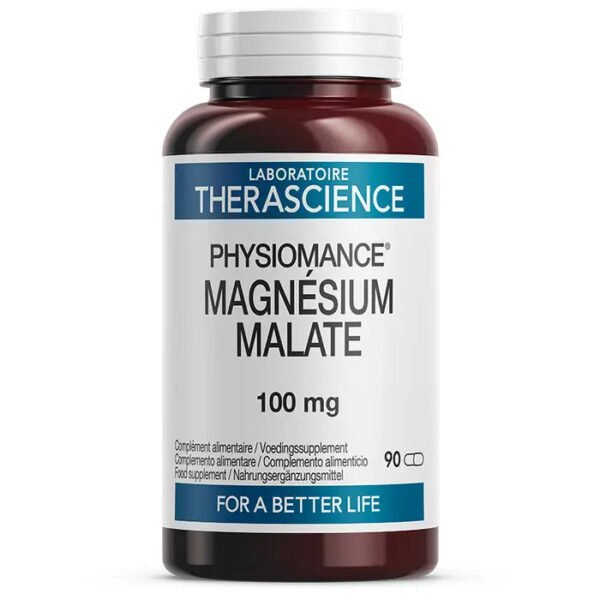 Malato de magnesio | 90 cápsulas | Therascience