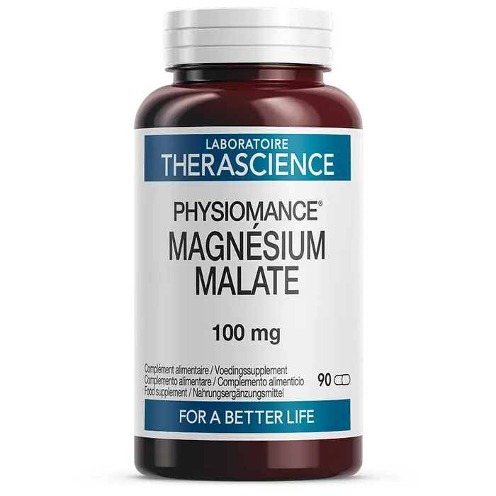 Malato de magnesio | 90 cápsulas | Therascience